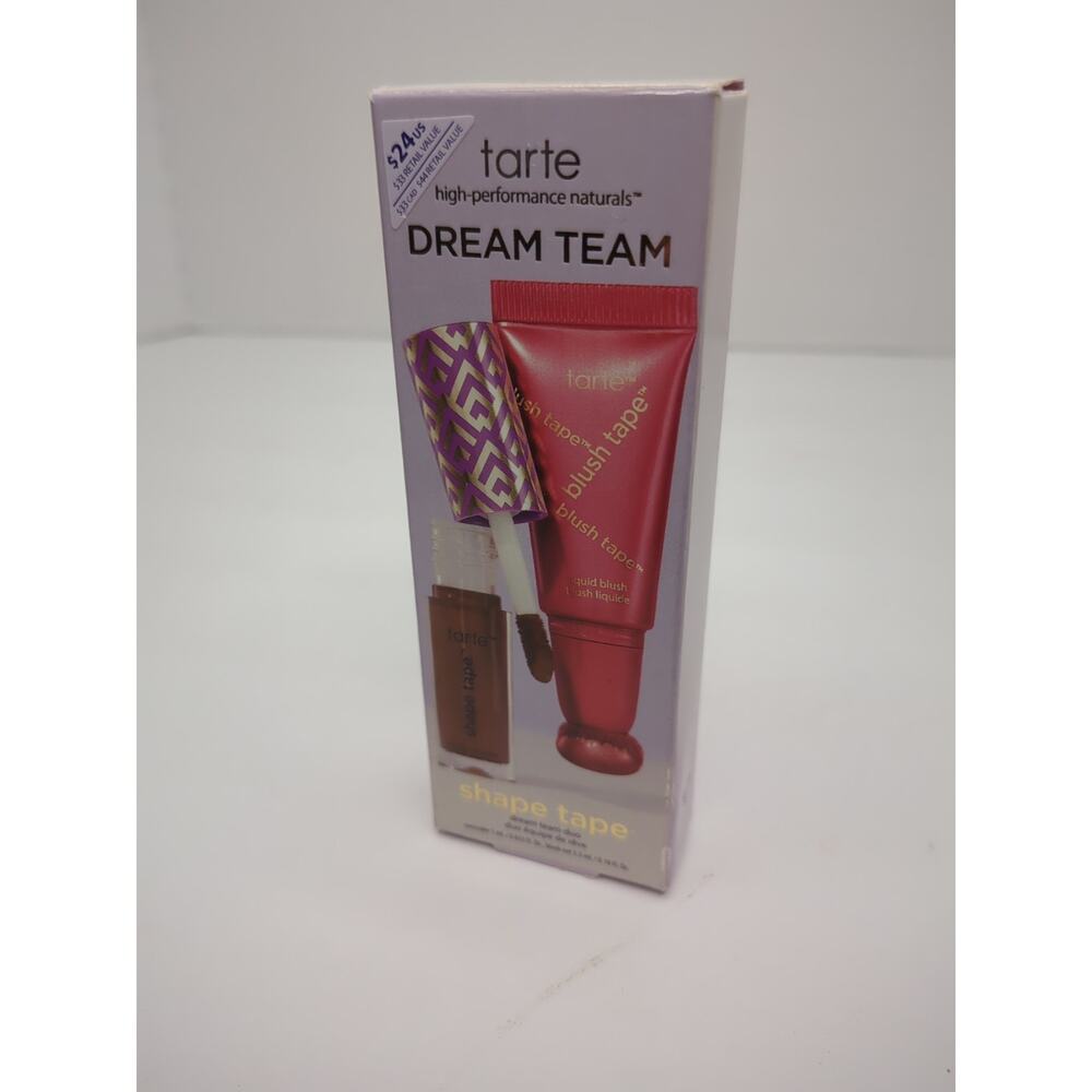 Tarte Dream Team Duo Shape Tape Concealer & Blush Tape Liquid Blush 54H & Cherry
